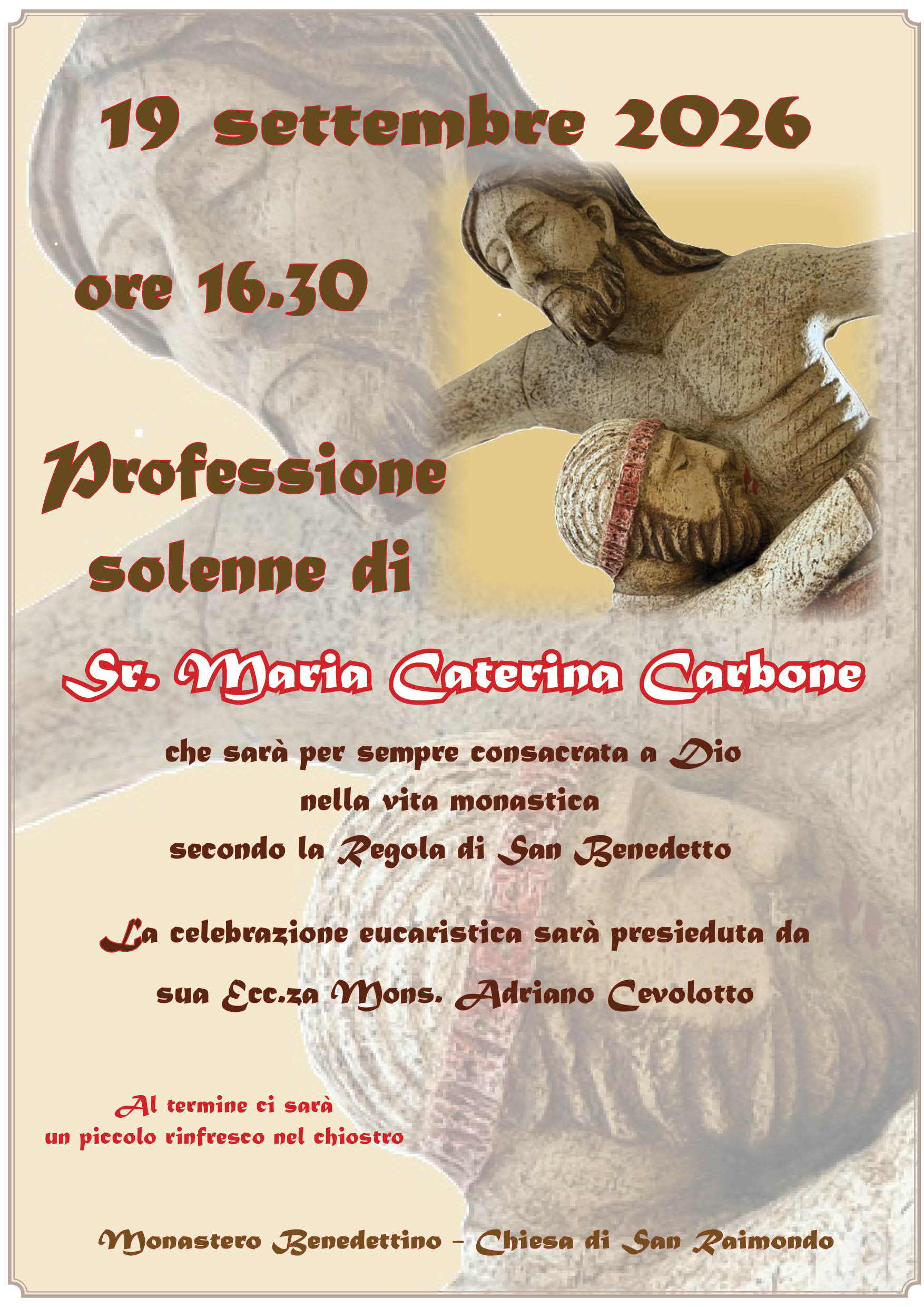 Locandina sr. M. Caterina